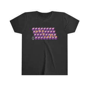 "Purple Retro Runner" - Youth T-Shirt