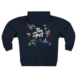 "The Spot" - Adult Zip Hoodie