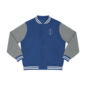 Beism Embroidered Symbol Varsity Jacket - Men's