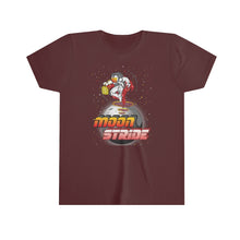 Load image into Gallery viewer, &quot;Moon Stride&quot; Red - Youth T-Shirt
