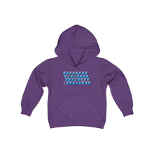 Load image into Gallery viewer, &quot;Blue Retro Runner&quot; - Youth Hoodie
