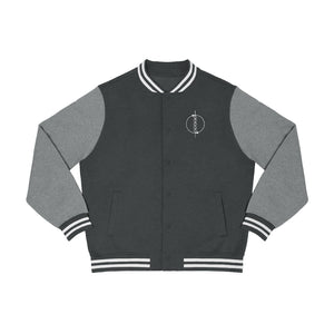 Beism Embroidered Symbol Varsity Jacket - Men's