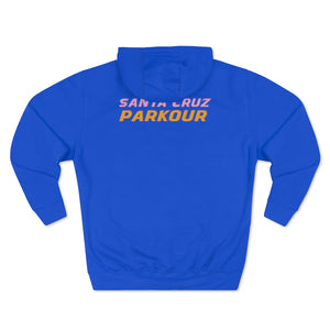 "Purple Retro Runner" - Adult Hoodie