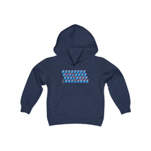 Load image into Gallery viewer, &quot;Blue Retro Runner&quot; - Youth Hoodie
