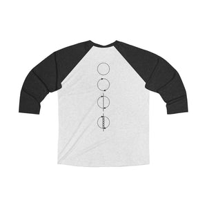 "Falling Cycle" - Adult 3/4 T-Shirt